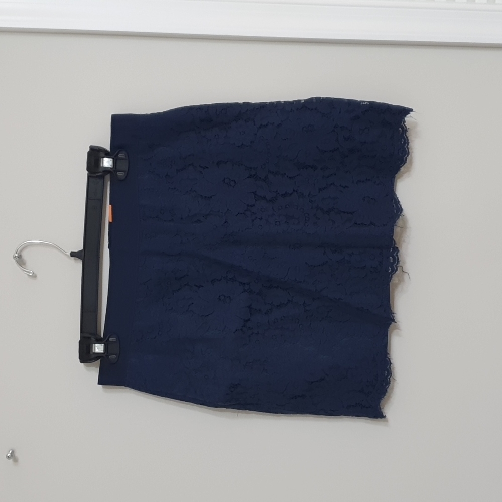 Joe Fresh Navy Lace Skirt